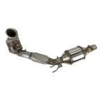 HJS ECE Downpipe for VAG 2.0 T(F)SI FWD with OPF Euro 6d-Temp (Golf Mk7 TCR) Exhaust