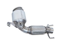 HJS ECE Downpipe 2,75" for BMW X1 / 2er Active Tourer / Gran Tourer HJS ECE Downpipe 2,75" for BMW X1 / 2er Active Tourer / Gran Tourer Exhaust