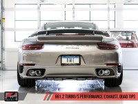 AWE Porsche 911 (991.2) Turbo/S 3.8L Turbo SwitchPath™ Exhaust
