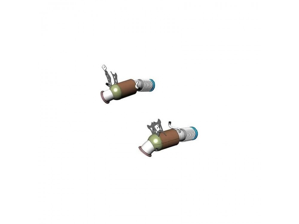 Exhaust Capristo Maserati MC20 GPF Replacement - 02 MA 092 03 011 Exhaust Capristo Maserati MC20 GPF Replacement - 02 MA 092 03 011
