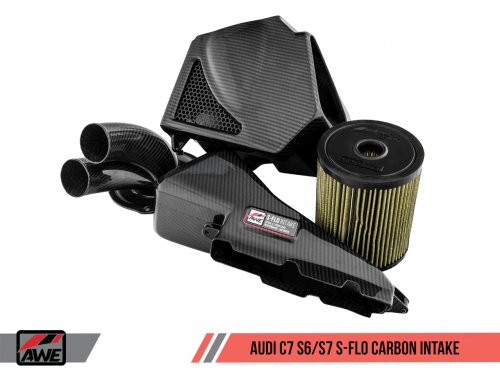 Układ dolotowy carbon AWE Audi S6 / S7 4.0T