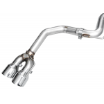 AWE Ford Mustang GT S650 Quad Tip Track Edition Exhaust