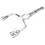 AWE Ford Mustang Dark Horse S650 Cat-back Track Edition Exhaust