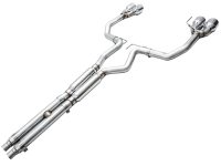 AWE Ford Mustang Dark Horse S650 Cat-back Track Edition Exhaust
