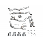 AWE Ford Mustang Dark Horse S650 Cat-back Track Edition Exhaust