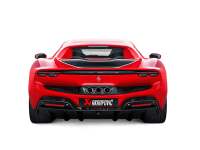 Akrapovič Ferrari 296 GTB Slip-on Race Line Titanium Exhaust