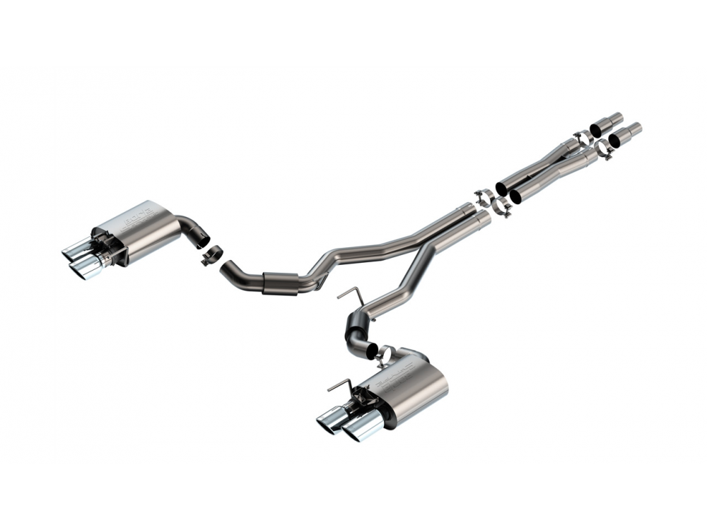 Wydech Borla Ford Mustang GT 5.0 S650 2024 Cat-back valved - 140962 / 140963 Borla Ford Mustang GT 5.0 S650 2024 Cat-back valved Exhaust