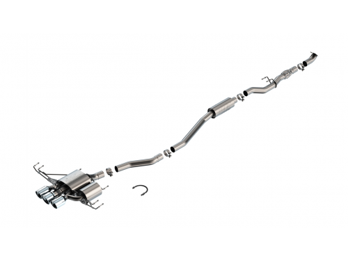 Borla Honda Civic Type-R 2.0L 2023+ Cat-back ATAK Exhaust