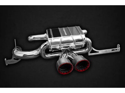 Capristo Lotus Evora S Rear muffler