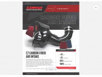 Układ dolotowy carbon Corsa Performance Chevrolet Corvette C7, Z51, Grand Sport