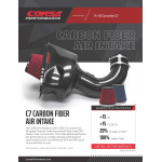 Układ dolotowy carbon Corsa Performance Chevrolet Corvette C7, Z51, Grand Sport