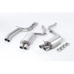 Milltek Sport Audi S5 B8 4.2 FSI Cat-back Non-resonated Exhaust