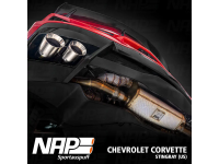 Wydech NAP Sportauspuff Chevrolet Corvette C8 Stingray (EU/US) Exhaust system NAP Sportauspuff Chevrolet Corvette C8 Stingray (EU/US) Exhaust system Exhaust