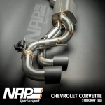 NAP Sportauspuff Chevrolet Corvette C8 Stingray (EU/US) Exhaust system Exhaust