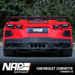 NAP Sportauspuff Chevrolet Corvette C8 Stingray (EU) Exhaust system + Diffuser Exhaust