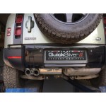 Quicksilver Land Rover Defender D240 90/110 Exhaust