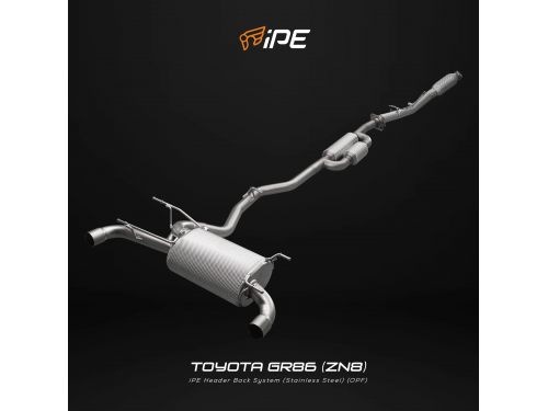 iPE Toyota GR86 / Subaru BRZ Cat-back Exhaust