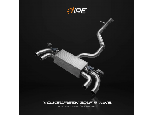 iPE Volkswagen Golf R (Mk8) Cat-back Exhaust