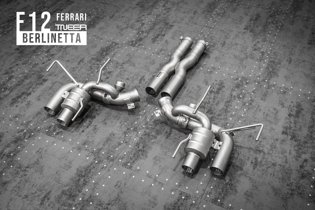TNEER Exhaust Ferrari F12 Berlinetta Exhaust