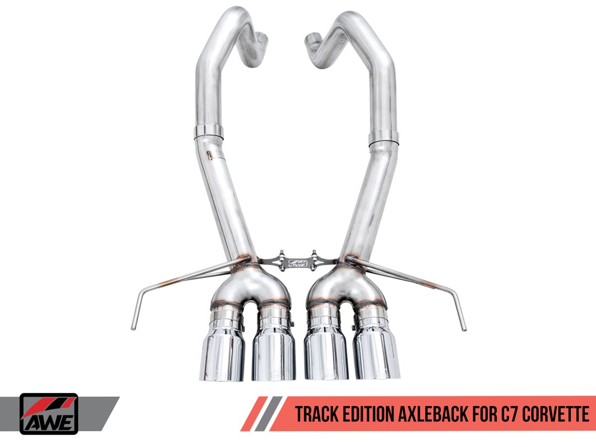 AWE Chevrolet Corvette C7 ZR1 6.2L Track Edition Exhaust