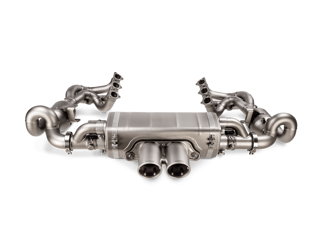 Akrapovič Porsche 911 GT3 RS (992) Slip On Race + Evolution Header Set Exhaust