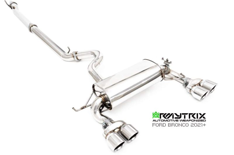 Armytrix Ford Bronco 2.7L 2021+ Cat-back Exhaust