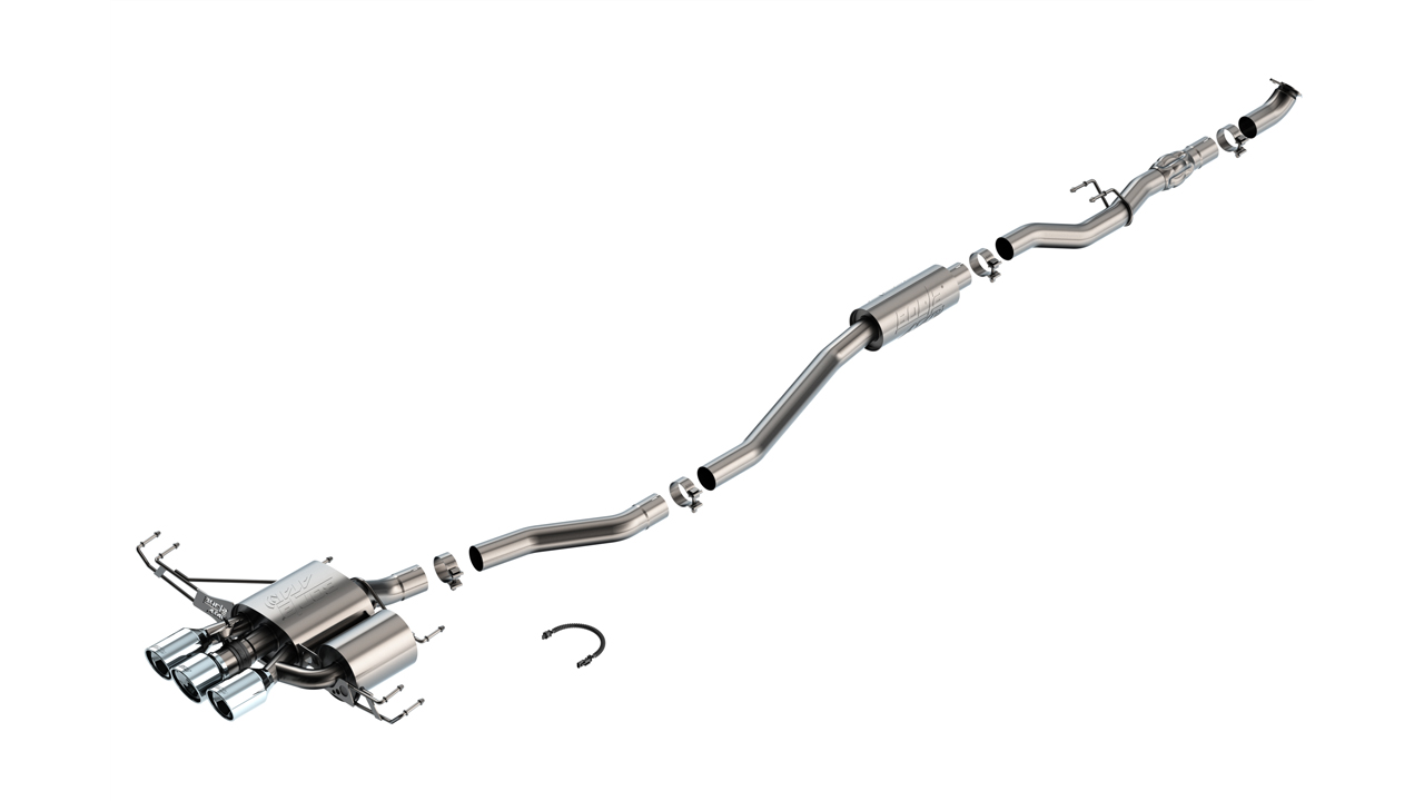Borla Honda Civic Type-R 2.0L 2023+ Cat-back ATAK Exhaust