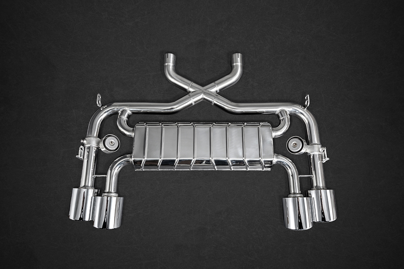 Capristo Jaguar F-Type V8 S / R V8.2 Tłumik końcowy Exhaust