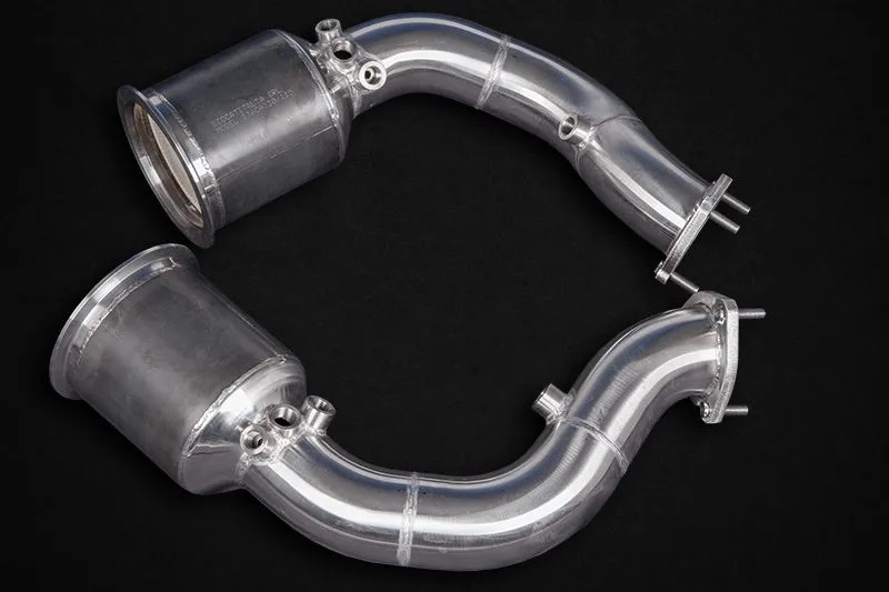Capristo Porsche Cayenne Turbo GT (536/959) Downpipes