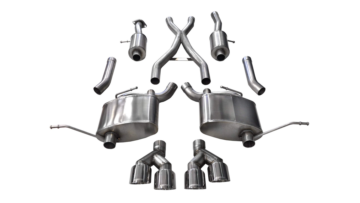 Corsa Jeep Grand Cherokee WK2 5.7 V8 2011+ Cat-back Exhaust