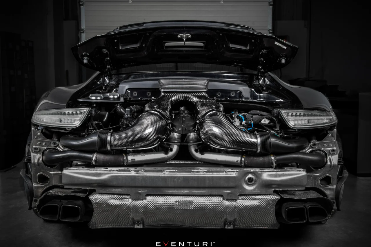 Intake system Eventuri Carbon for Porsche 911 991 Turbo – manufacturer image 1