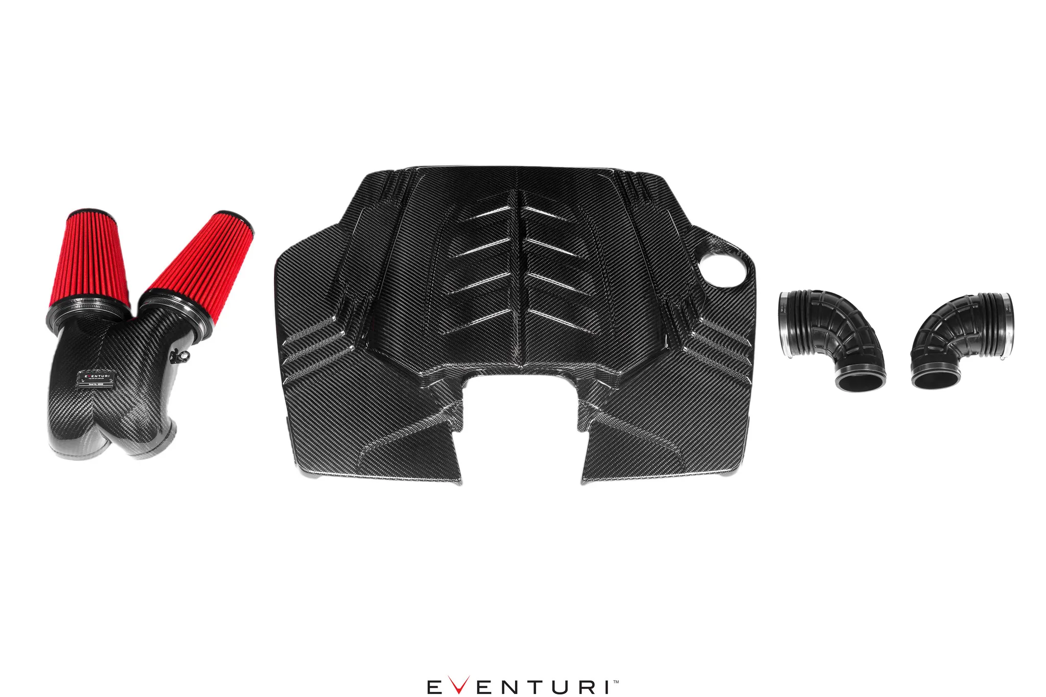 Intake system Eventuri Carbon for Porsche Cayenne Turbo/GT/GTS E3.II – manufacturer image 1